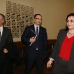 Парламент Временна комисия за проучване на финансовото състояние на пенсионноосигурителните дружества и управляваните от тях универсални и професионални пенсионни фондове и прилагането на регулаторната рамка Комисия по финансов надзор Стоян Мавродиев - предс на КФН Корнелия Нинова - предс. на временната комисия