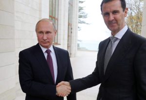 путин асад Русия принуди Асад да напусне Сирия, след като заключи, че е загубил войната