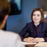 Молдовският президент Мая Санду присъства на годишната конференция за бюджета на Европейския съюз