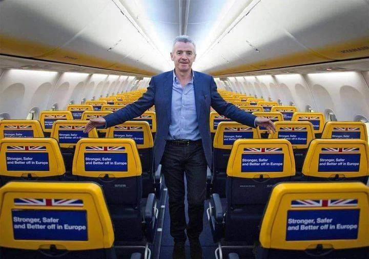 Майкъл О'Лиъри, главен изпълнителен директор на Ryanair