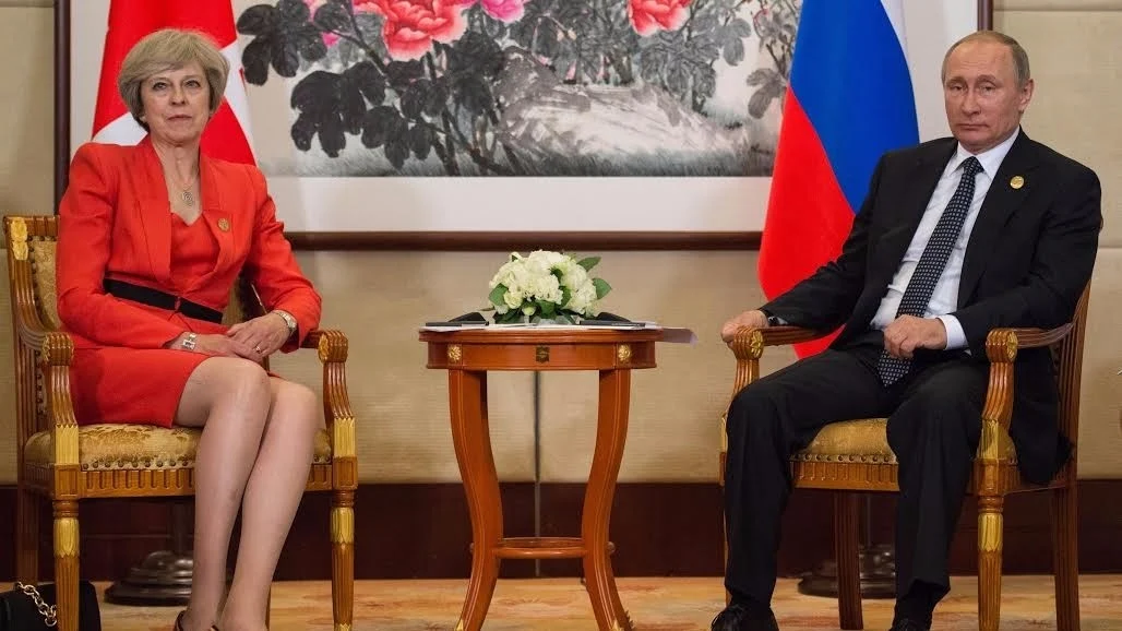 Тереза Мей Владимир Путин