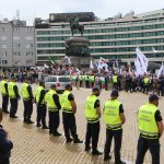 Протест пред парламента на партия Възраждане
