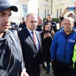 Протест на превозвачи пред парламента Гроздан Караджов