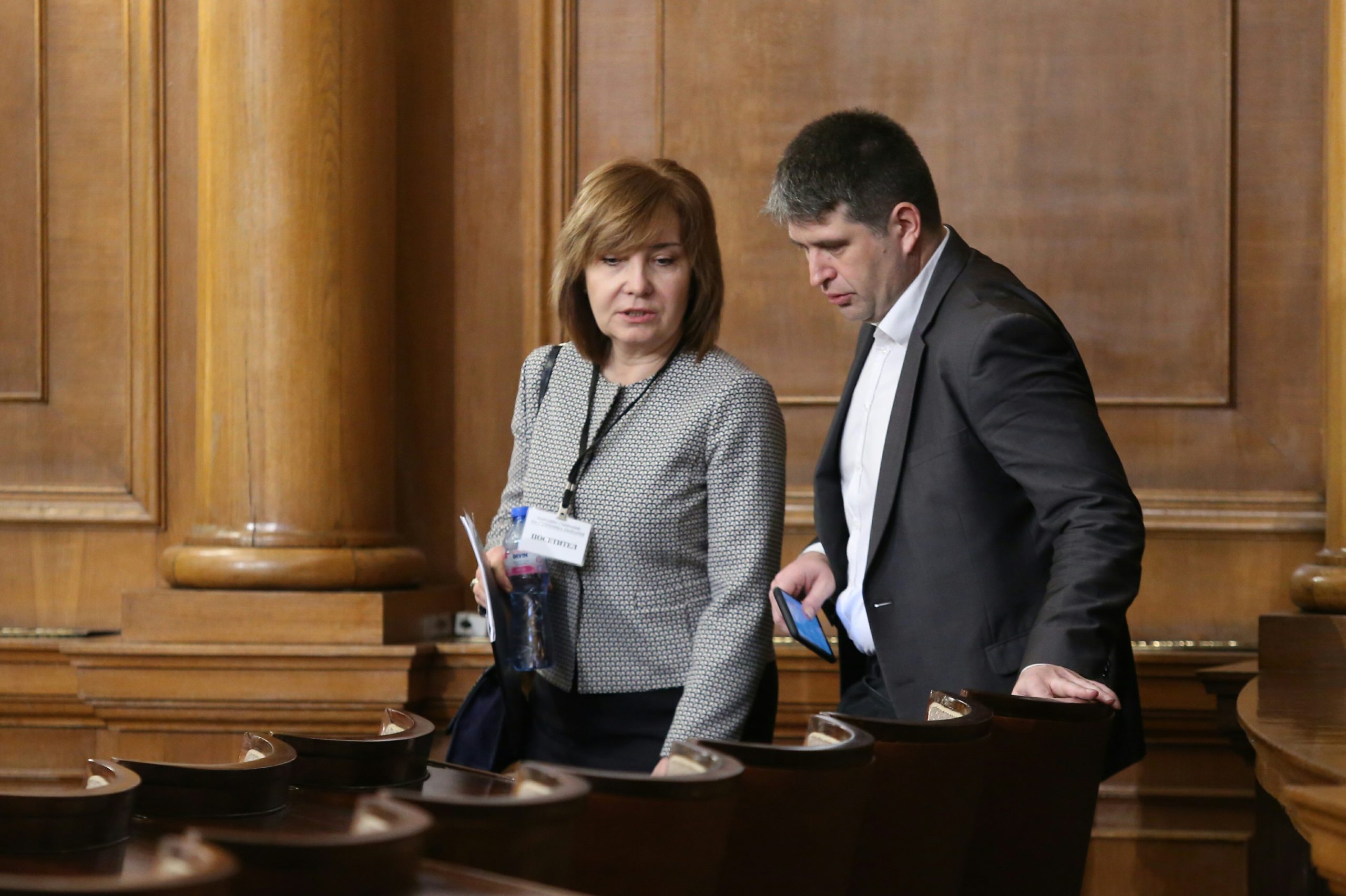 Парламент доклад за работата на Временната комисия за НАП Галя Димитрова - директор НАП