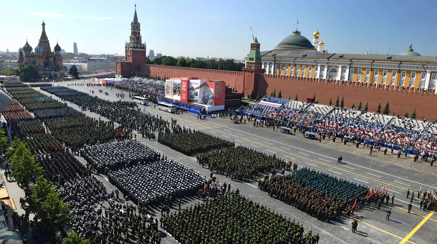 военен парад на победата москва 2020