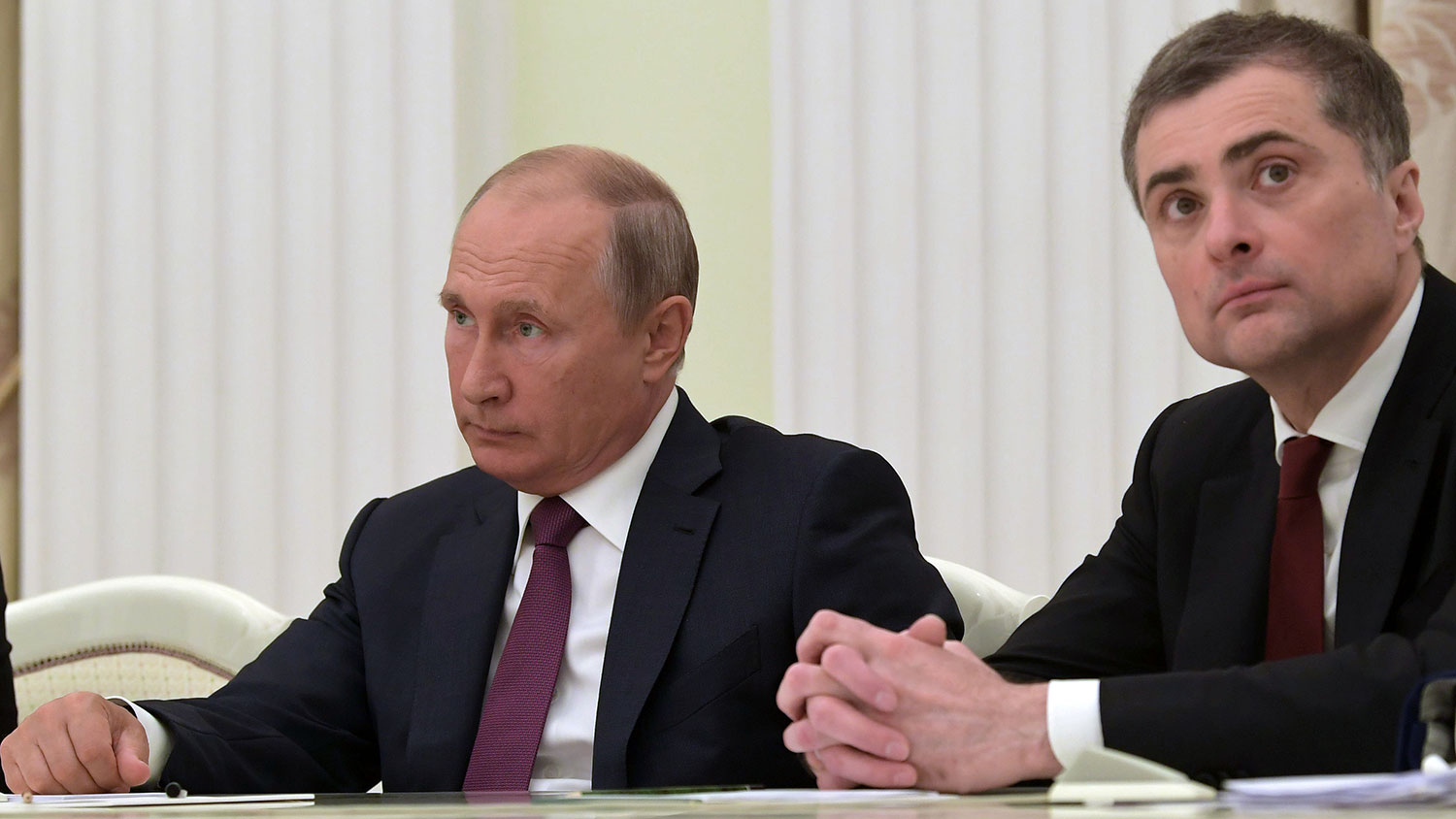 Владислав Сурков Владимир Путин