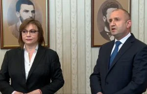 Президентство БСП връща мандата за правителство Корнелия Нинова Румен Радев