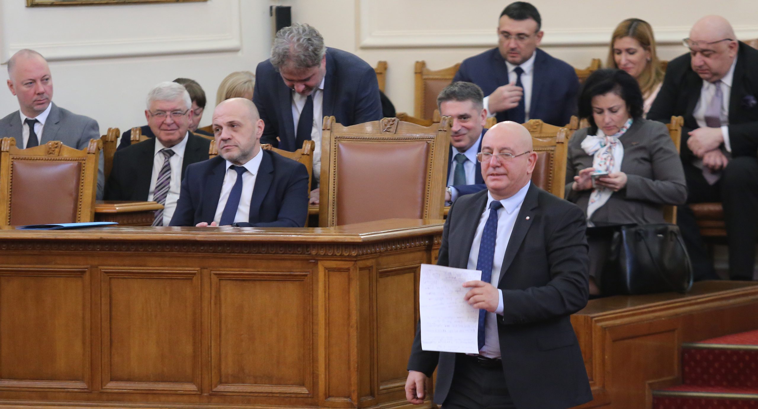 Парламент Клетва на Емил Димитров- Ревизоро за мин. на МОСВ