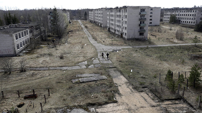 Скрунда град Латвия