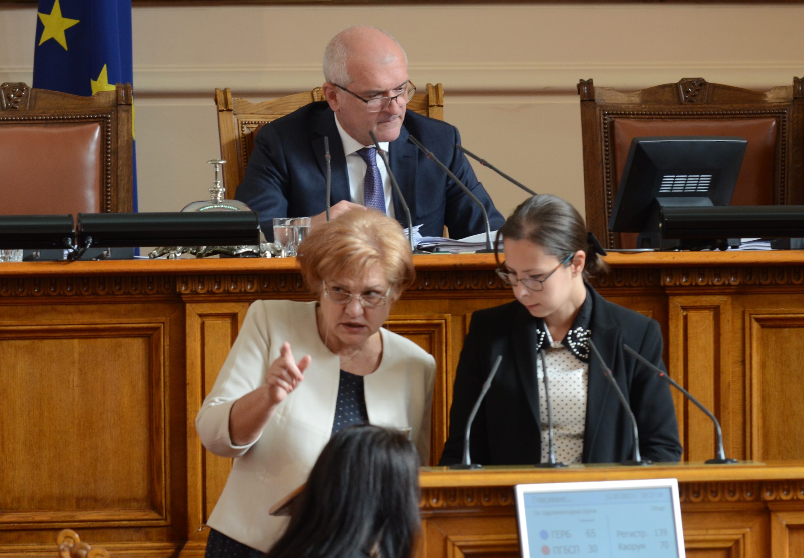 Парламент Менда Стоянова Евгения Ангелова - зам. предс на Комисията по бюджет и финанси