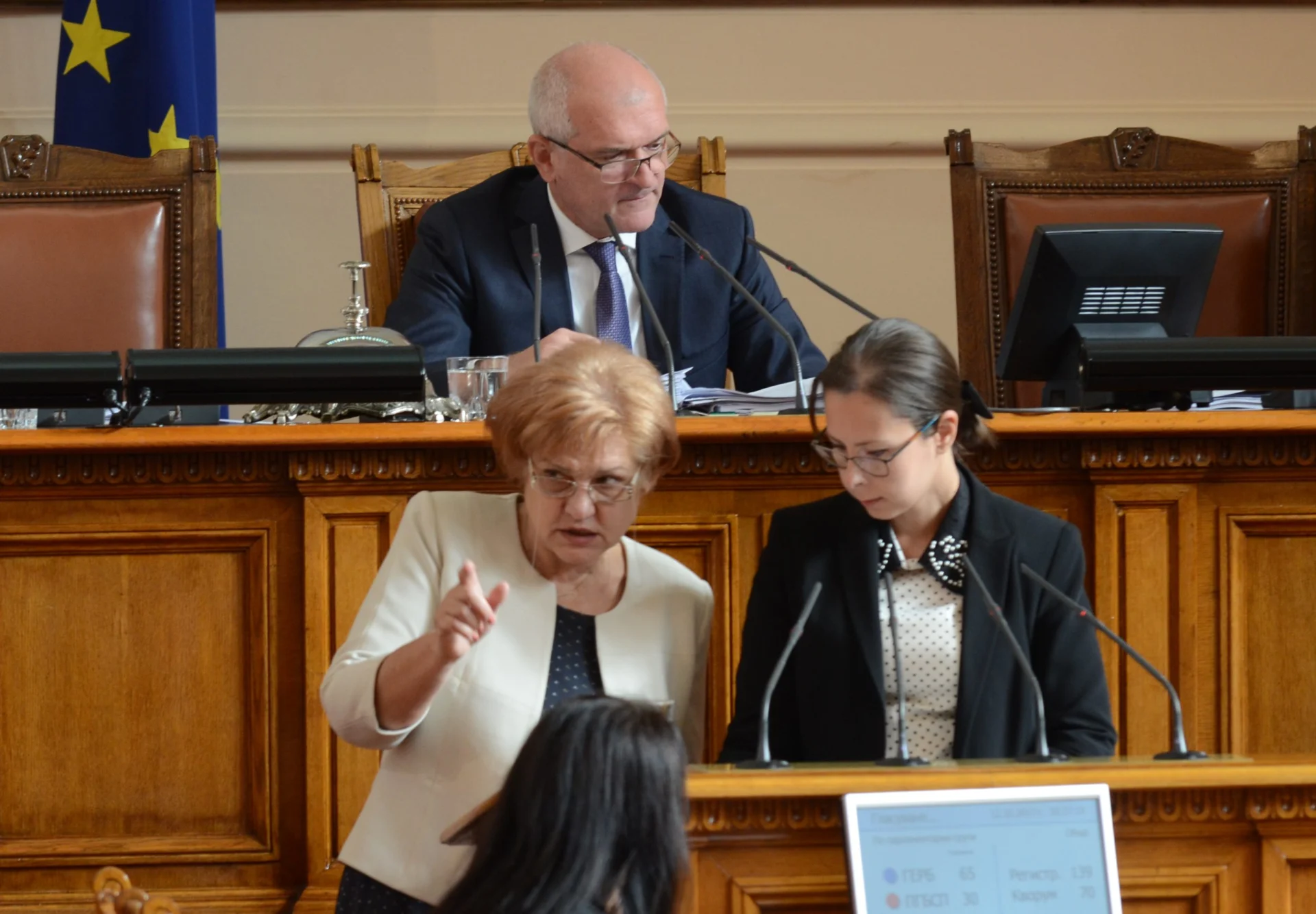 Парламент Менда Стоянова Евгения Ангелова - зам. предс на Комисията по бюджет и финанси
