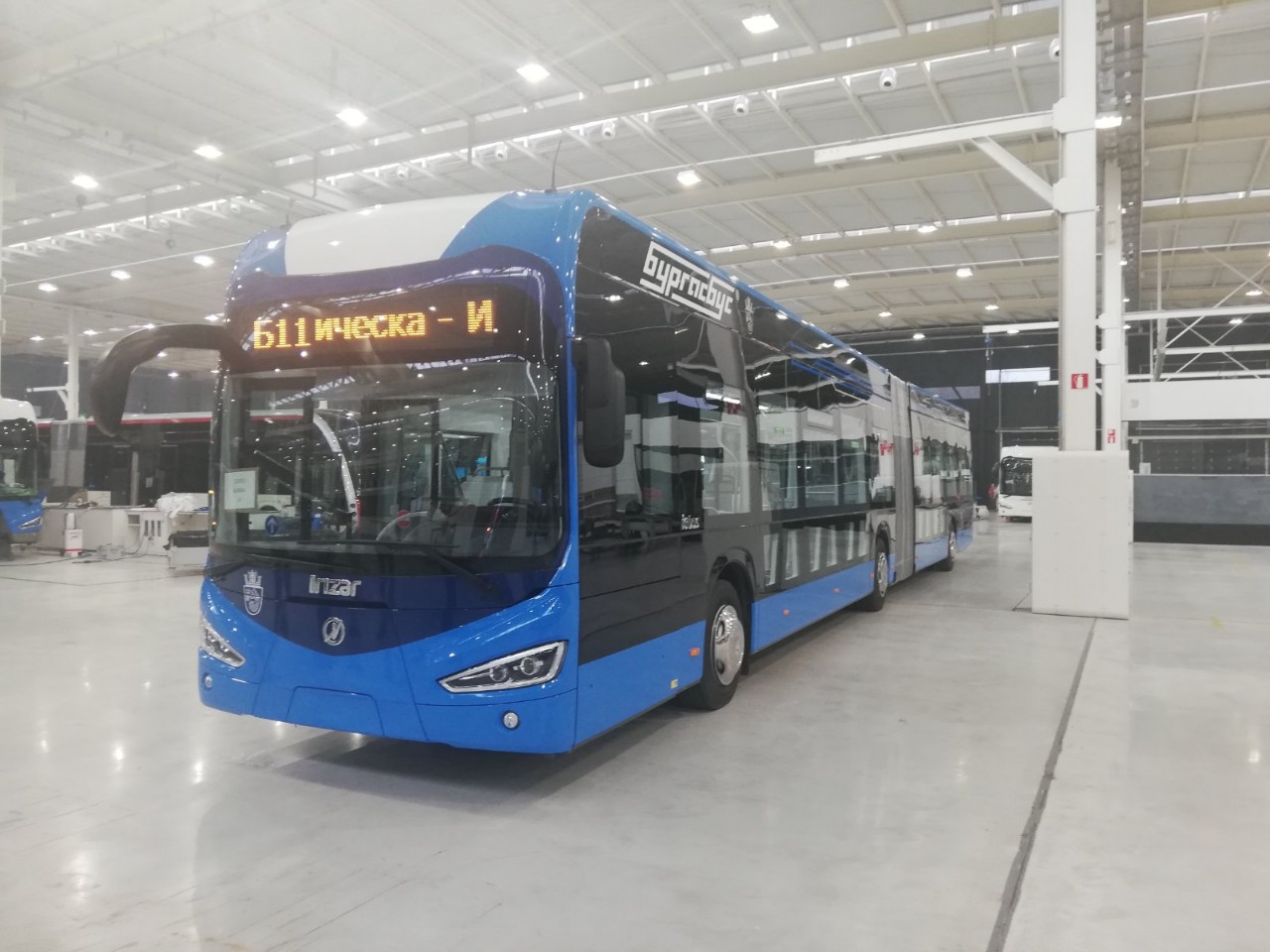 електрически автобус Бургас