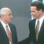 Михаил Горбачов Арнолд Шварценегер 1996
