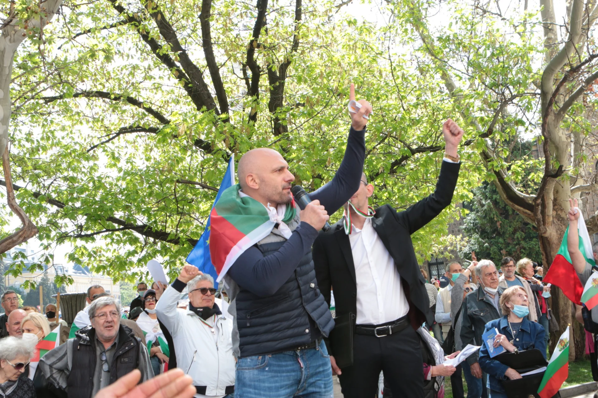 Протест срещу президента