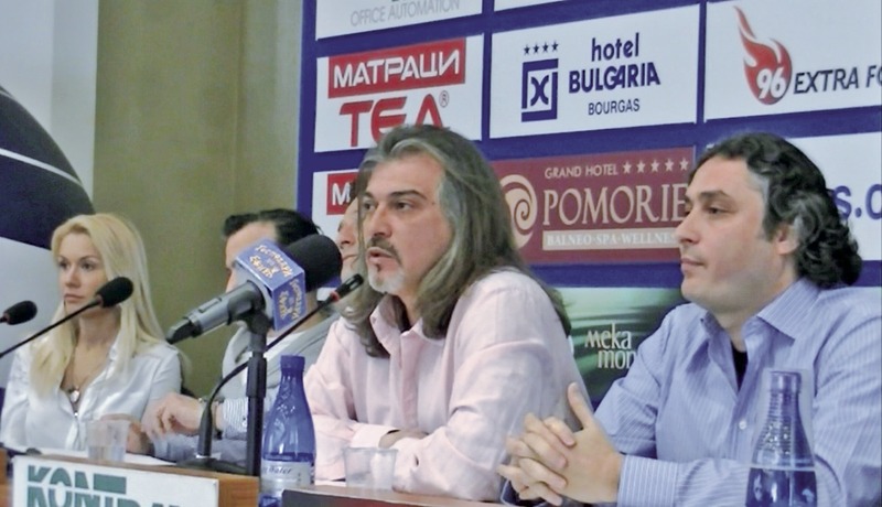 Пресконференцията на “Глобал Вижън” по повод свалянето на предаванията “Господари на ефира” и “Пълна лудница” от ефира на Би Ти Ви.
