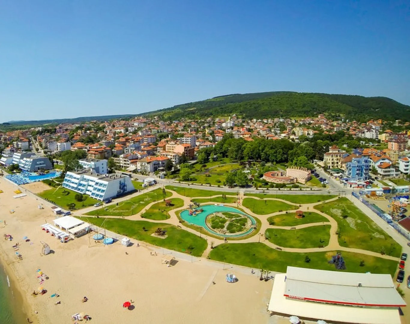 Морската градина в Обзор
