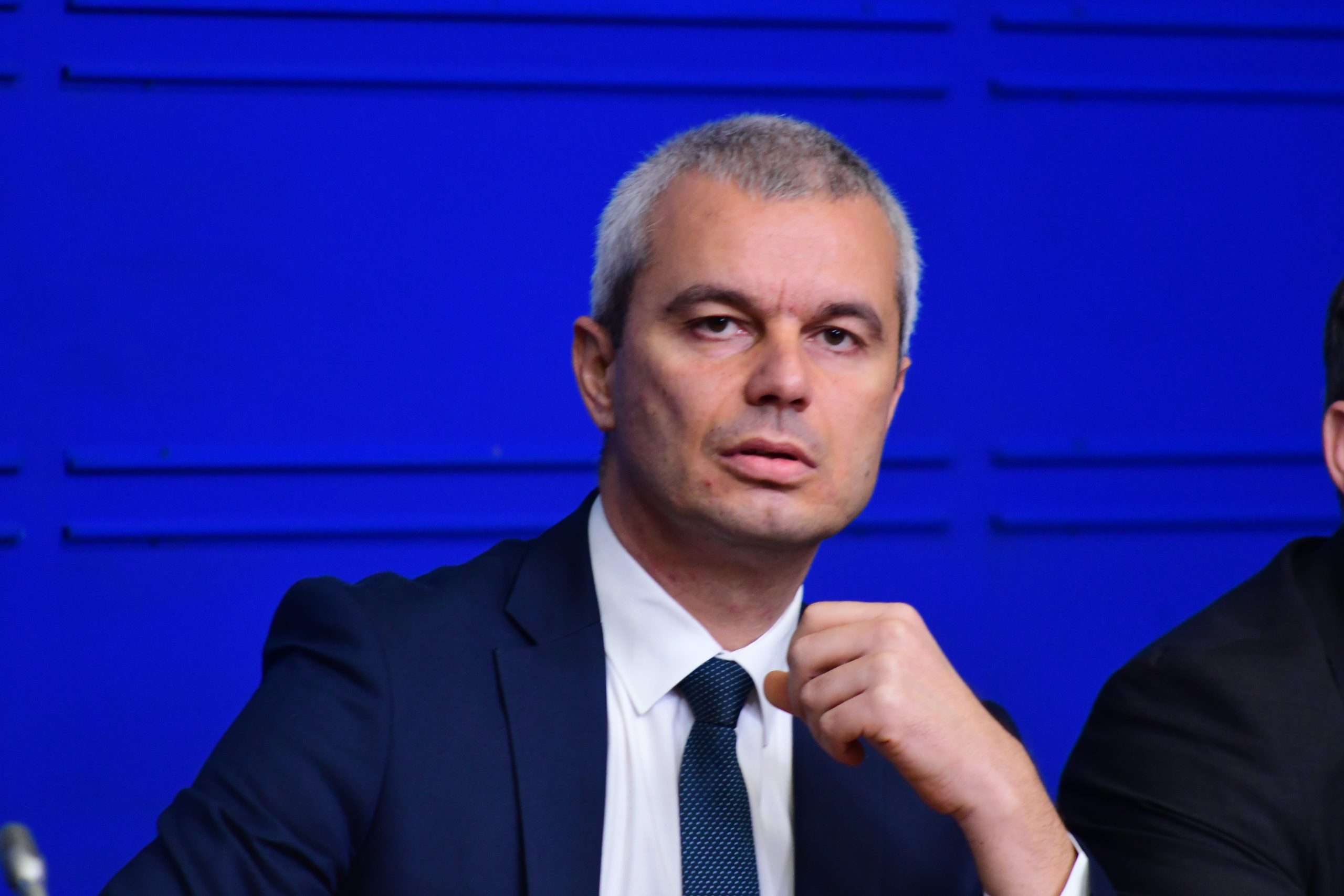 БТА Пресконференция Възраждане Костадин Костадинов
