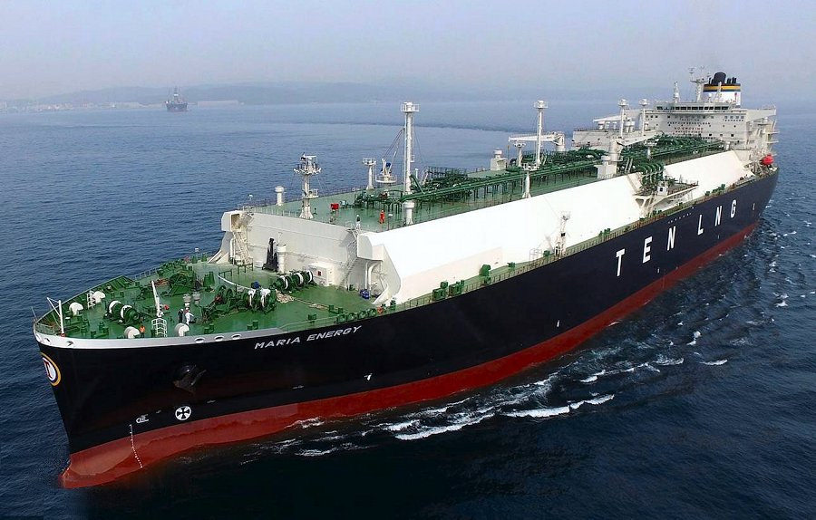 мария енерджи кораб танкер втечнен газ
