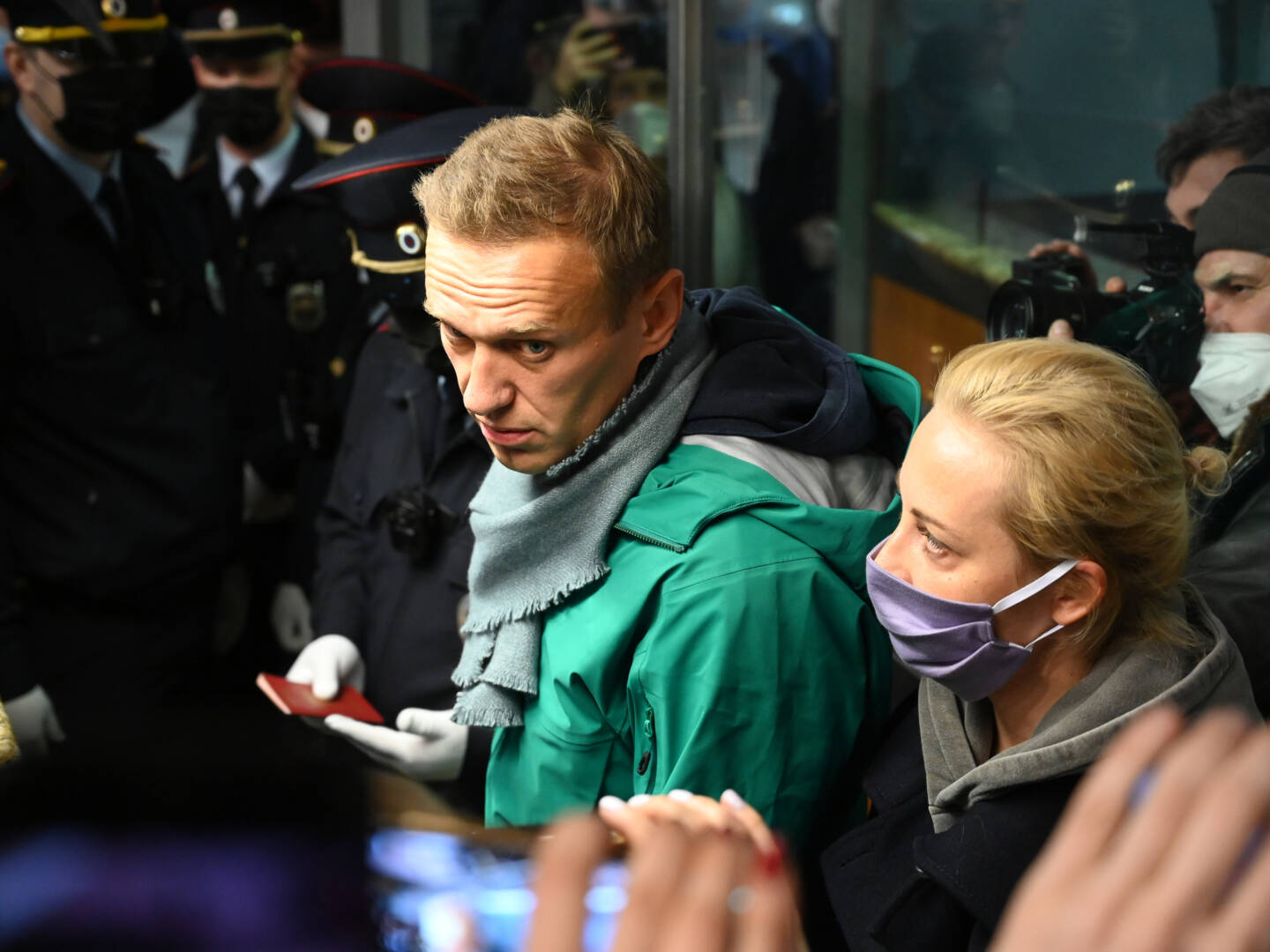 Алексей Навални арест шереметиево