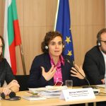 Дом на Европа пресконференция на членовете на ЕП от Комисията по петиции Дулорс Монсерат (ЕНП