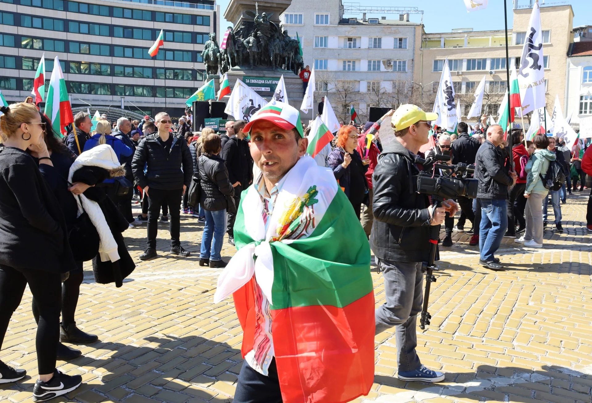 Протест на партия Възраждане