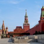 москва русия червен площад кремъл мавзолей ленин