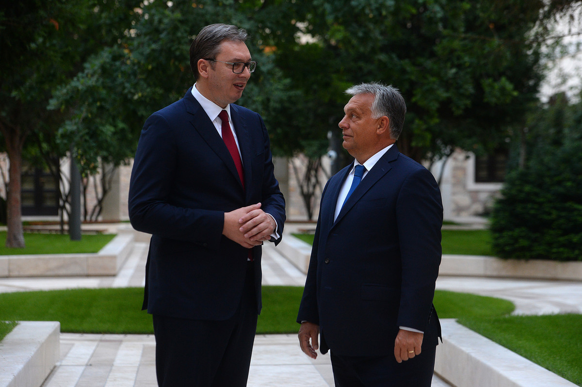 Александър Вучич Виктор Орбан
