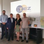 заместник-министъра на външните работи Зарица Динкова и посланика на Аржентина Алфредо Нестор Атанасоф в зона „Марица“