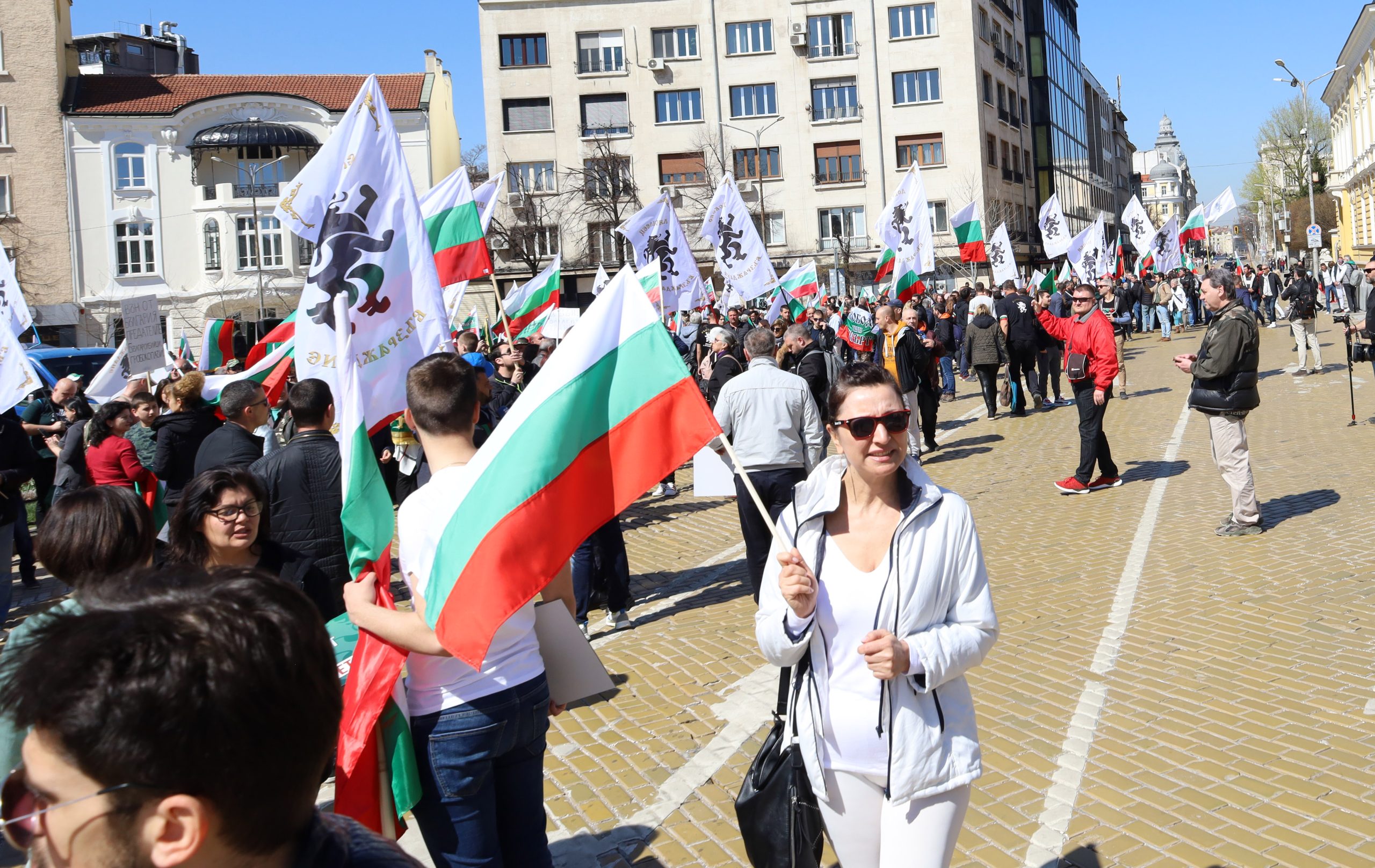 Протест на партия Възраждане