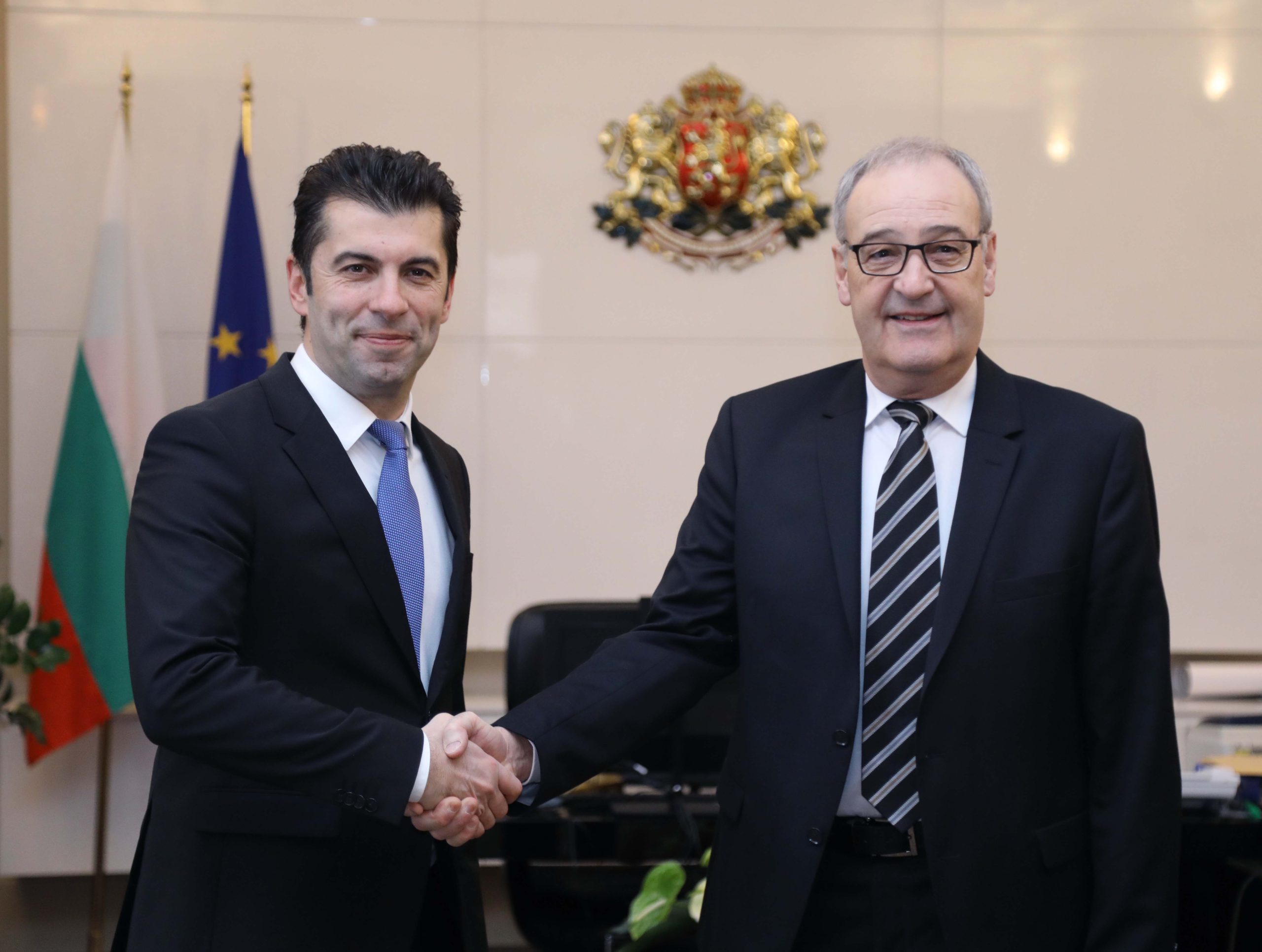 Петков и министъра на икономиката на Швейцария  Ги Пармелин