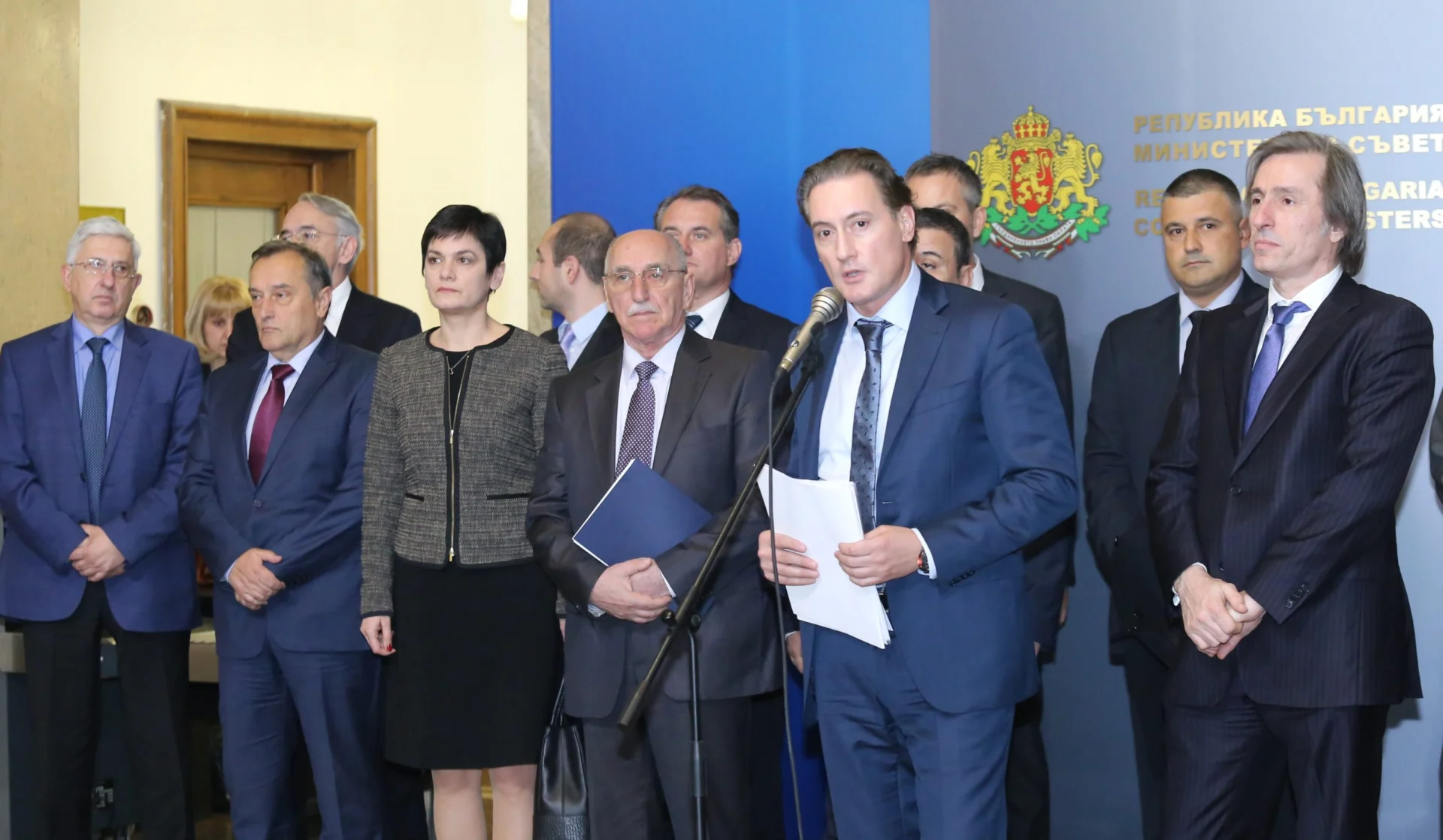 Министерски съвет - среща на с представители на Управителния съвет на Конфедерацията на работодателите и индустриалците в България (КРИБ) с Бойко Борисов