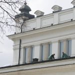 Ремонт на покрива на парламента