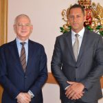 Среща на зам. мин.на икономиката Александър Манолев и Васил Велев председател на АИКБ