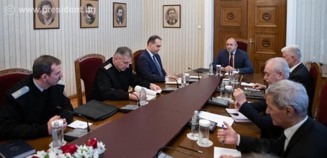среща при президента Румен Радев за въздушния суверенитет