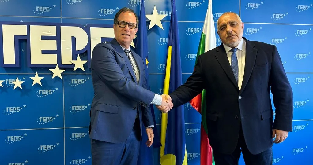 Лидерът на ГЕРБ Бойко Борисов проведе среща с Роберт Бенджамин