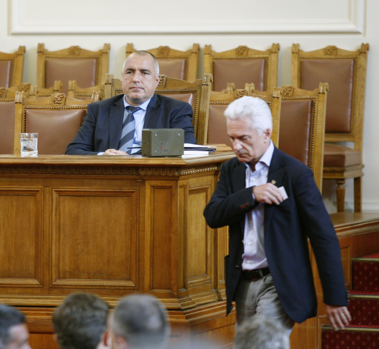 ПарламентБойко Борисов - министър-председателВолен Сидеров - Атака