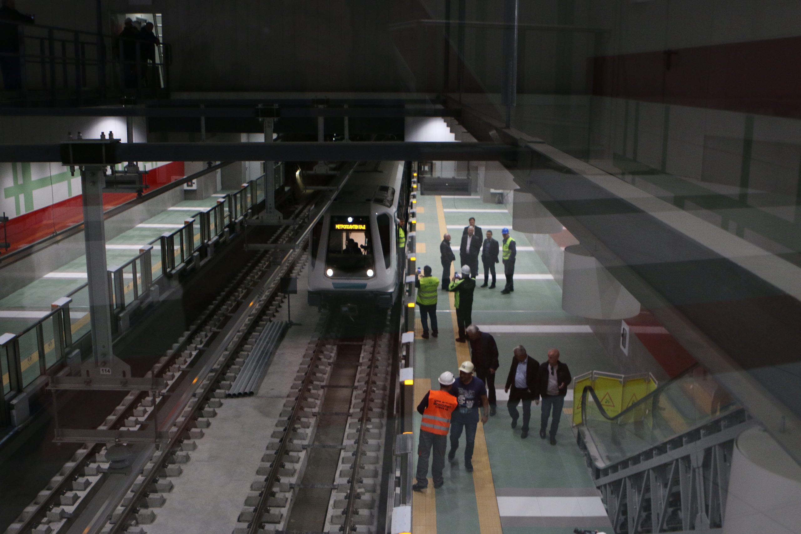 Йорданка Фандъкова инспекция новите метростанции метро