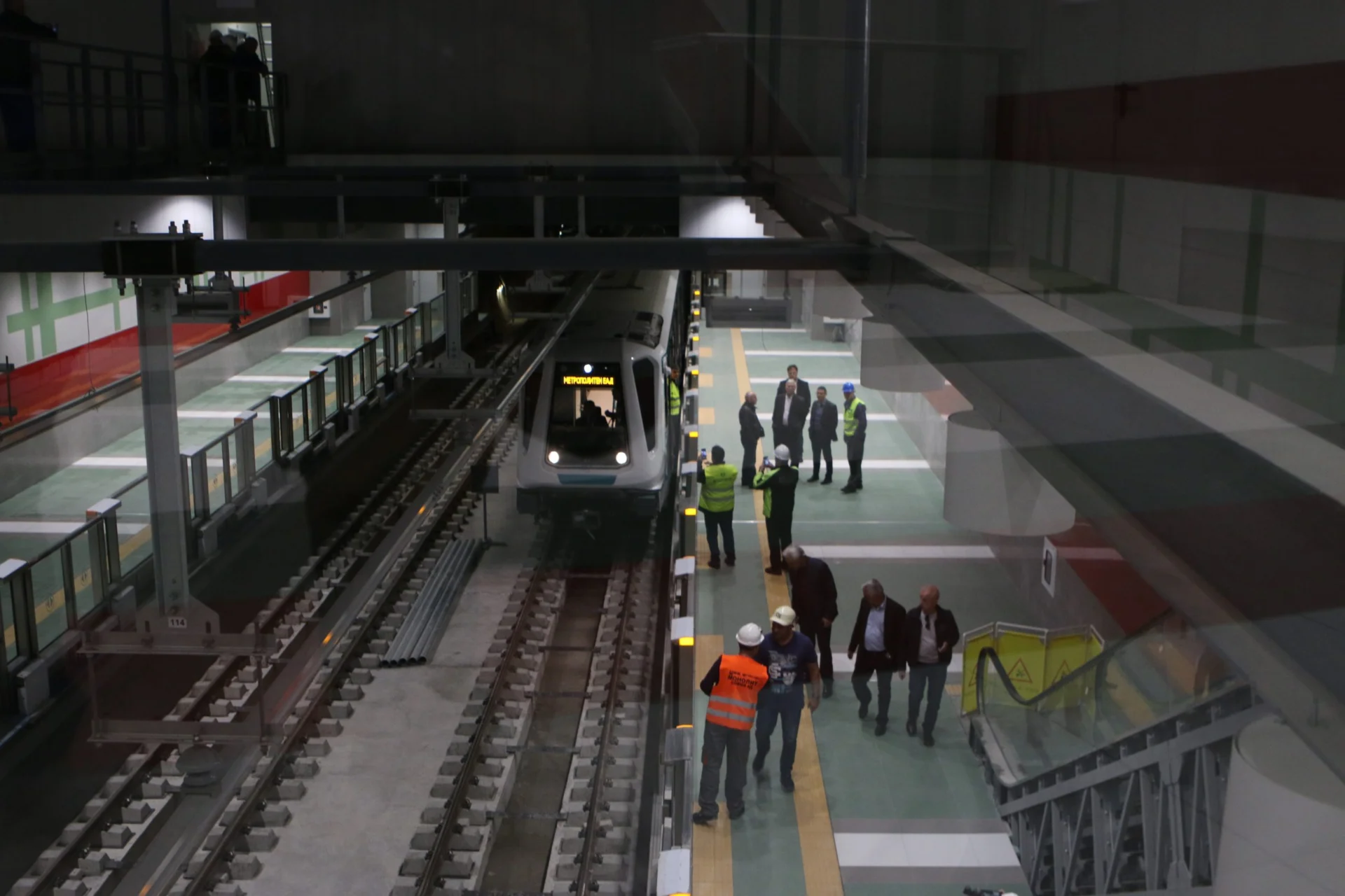 Йорданка Фандъкова инспекция новите метростанции метро