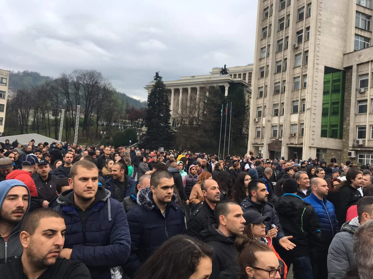 протест в Габрово