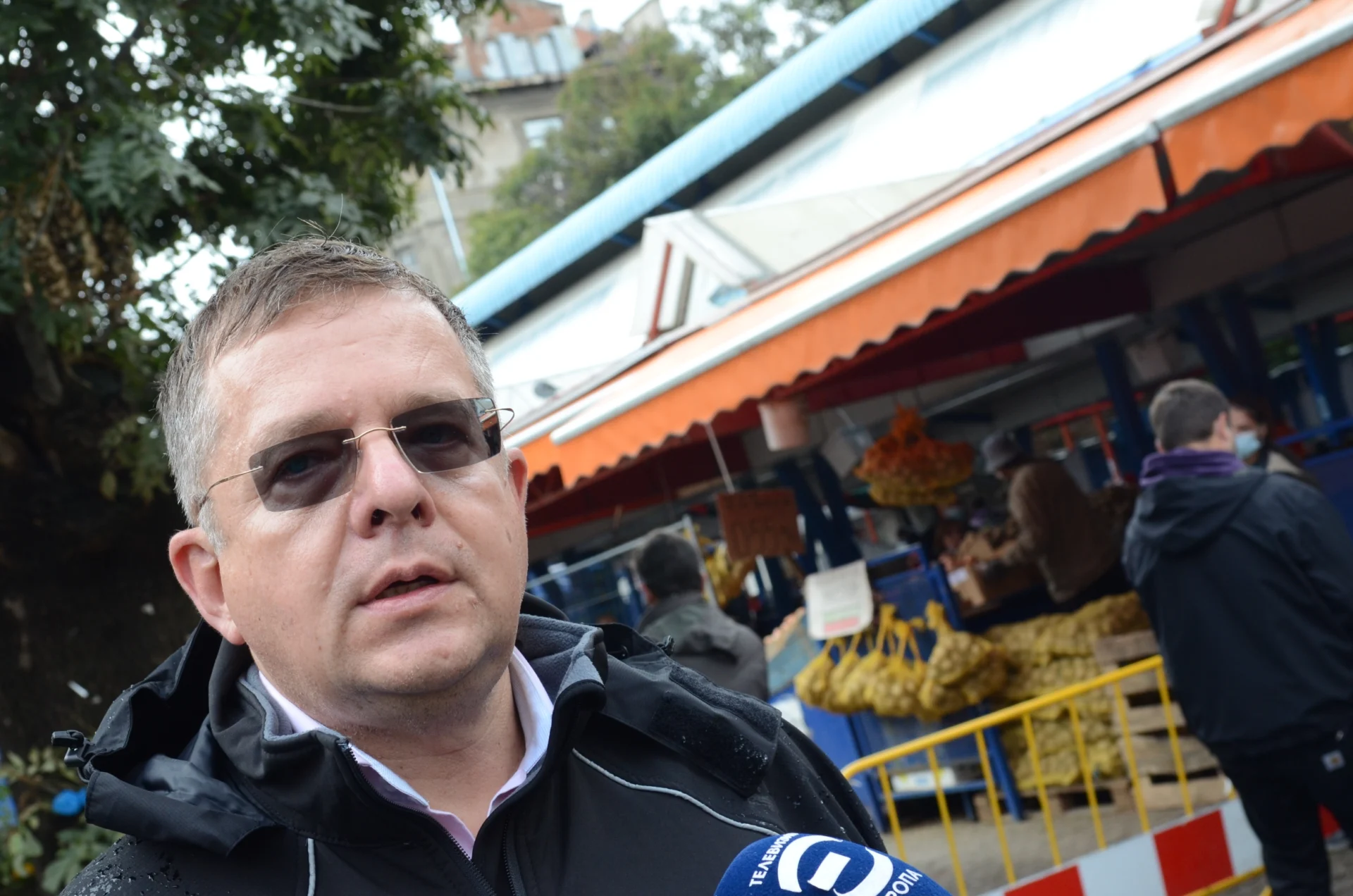 Проверки на женския пазар за противоепидемични мерки Дончо Барбалов