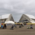 Олимпийския стадион "Фищ" в Сочи