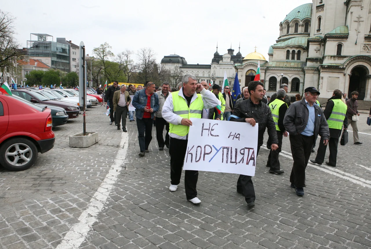 Протест на автоинструктори