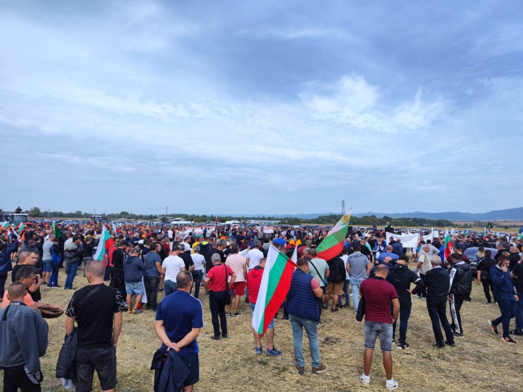 земеделци зърнопроизводители зърнари протест