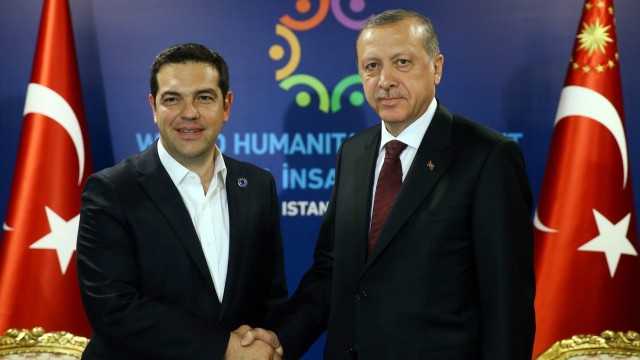 Реджеп Ердоган и Алексис Ципрас