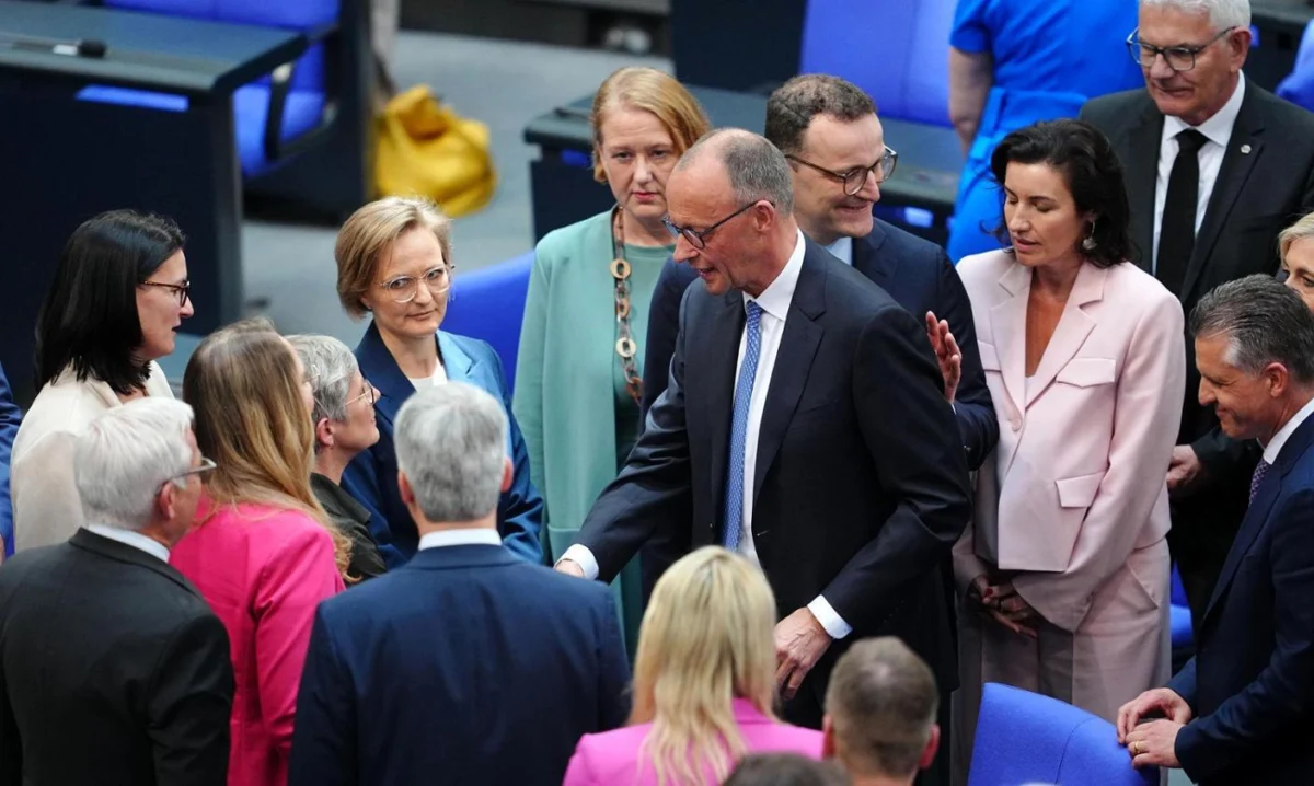 Денят по диагонал - 6 май 2025 г. 4 Мерц, Германия