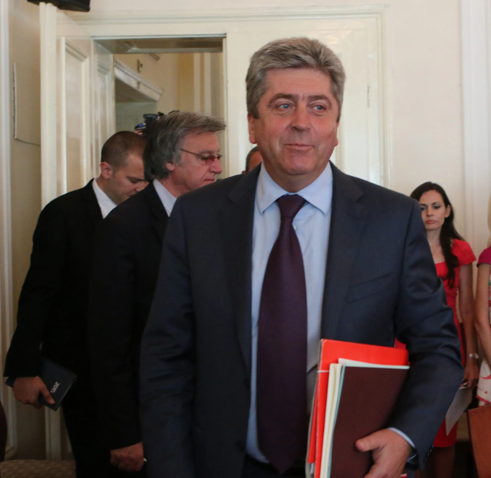 Парламент среща между Бойко Борисов и Георги Първанов - АБВ