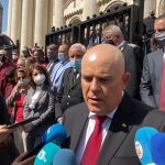 Съдебна палата "Мълчалив протест на прокурори" Иван Гешев