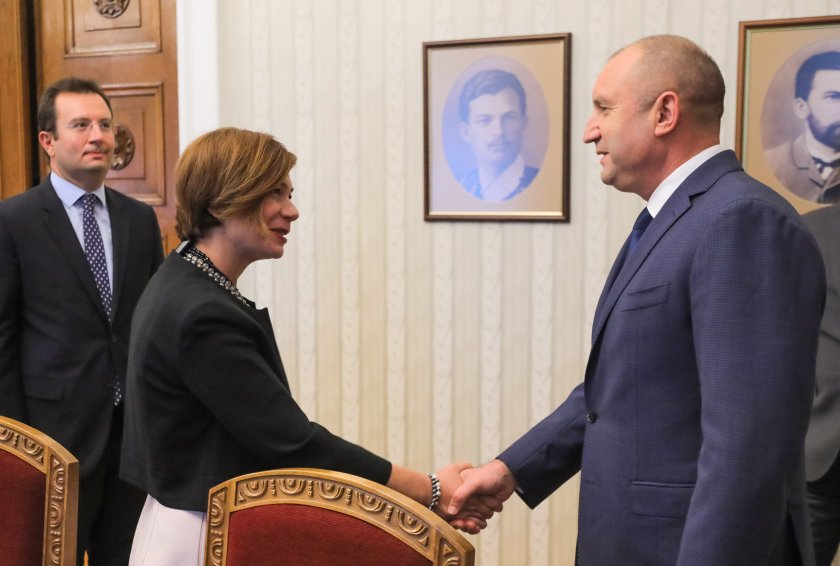 Айлин Секизкьок Румен Радев