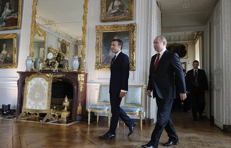 путин макрон
