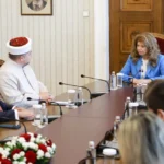 Илияна Йотова и главният мюфтия д-р Ахмед Хасанов обсъдиха възпитанието на младите